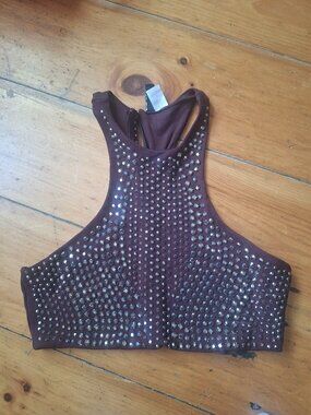 Studded H&M Crop Top